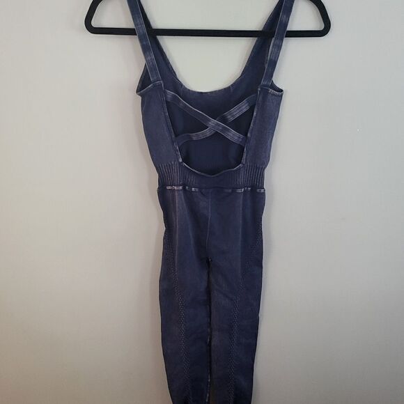 Free People Good Karma Onesie Deepest Navy XS/S - Picture 8 of 9